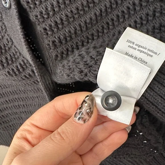 Everlane Black Knit Short Sleeve Top - Picture 4 of 5